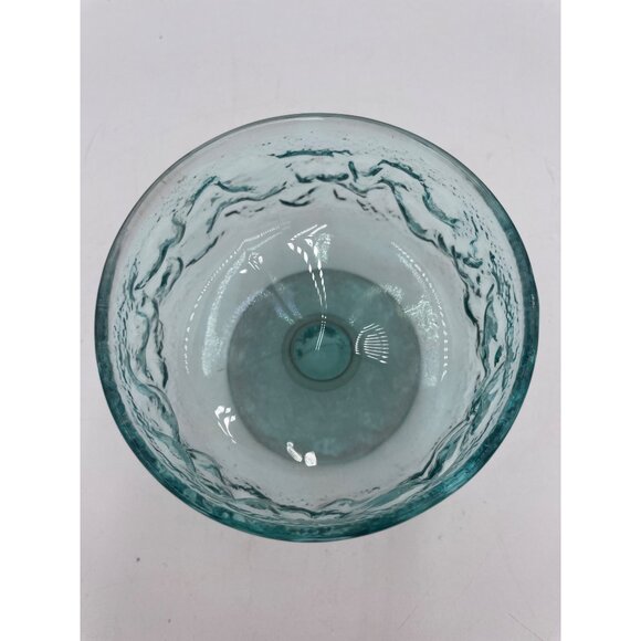 Anchor Hocking Lido Milano 2 7/8” Aqua Blue Champagne Sherbet - Picture 4 of 5